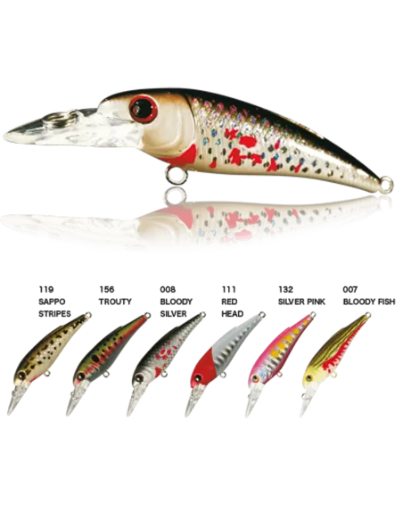 Nomura Artificiale Da Spinning Sapporo Minnow Suspending Esche Artificiali Nomura