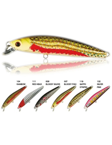 Nomura Artificiale Galleggiante Ryo Minnow 6.5 Centimetri Esche Artificiali Nomura