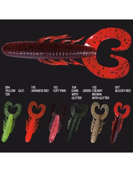 Nomura Original Craw Creatura da Pesca Spinning 8.5 Centimetri Esche Artificiali Nomura
