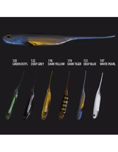 Nomura Pesciolino Super Soft 3D 7.5 Centimetri Quin Pulse Esche Artificiali Nomura