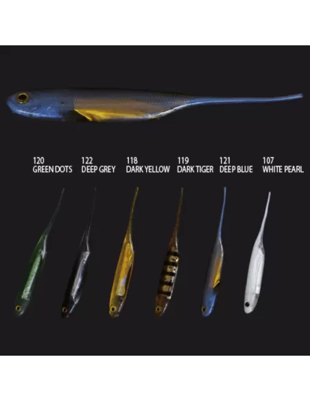 Nomura Pesciolino Super Soft 3D 7.5 Centimetri Quin Pulse Esche Artificiali Nomura