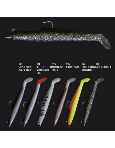 Nomura Imitazione Piccola Anguilla Montata 12 Centimetri  Esche Artificiali Nomura