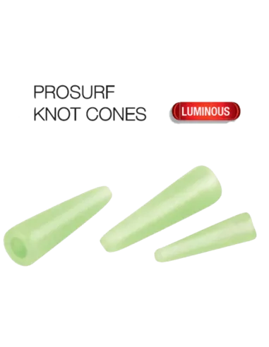 Trabucco Copri Nodi e Girelle a Cono Luminoso Surf Casting Accessori mare Trabucco