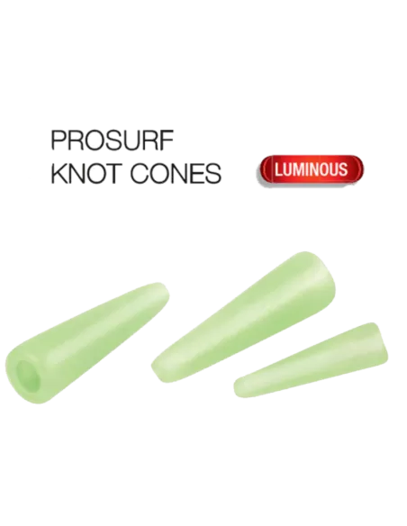 Trabucco Copri Nodi e Girelle a Cono Luminoso Surf Casting Accessori mare Trabucco