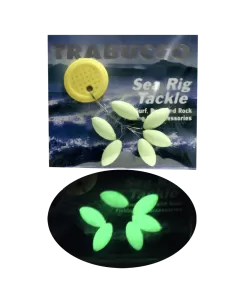 Trabucco Palline Ovali Super Fluorescenti Galleggianti Surf Boat e Rock Fishing Accessori mare Trabucco