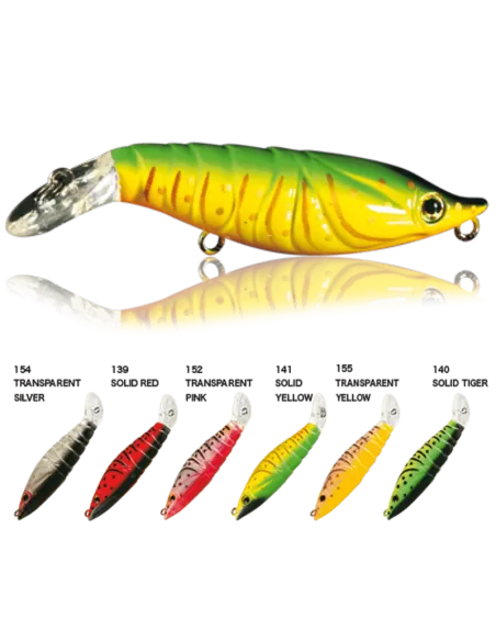 Nomura Shrimp Minnow Imitazione Gamberetto 6 Centimetri  Esche Artificiali Nomura