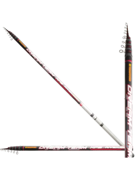 Trabucco Canna Teleregolabile 10 Metri Dream Team xps River Canne da pesca Trabucco