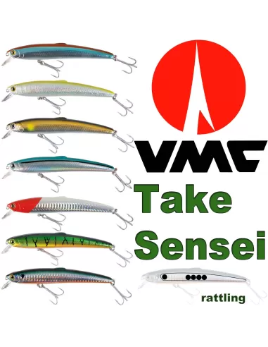 Offerta 7 Artificiali da Pesca a Spinning e Traina Take 12 e 14 cm Esche Artificiali Take