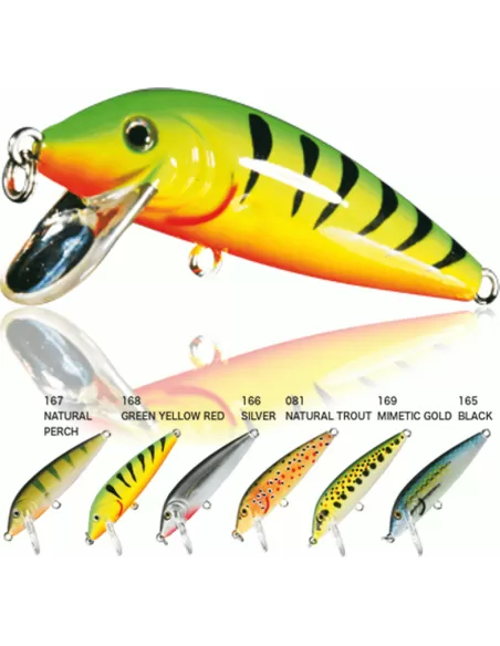 Nomura Mini Minnow Shoutdown Corpo short in ABS 3 Cm Esche Artificiali Nomura