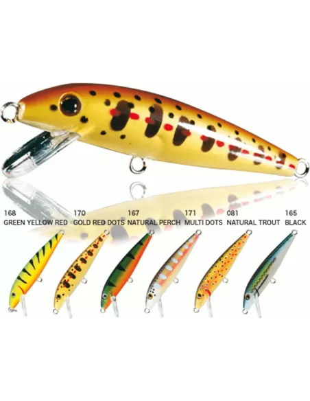 Nomura Minnow Floater Mini Artificiale da Spinning 7 cm Esche Artificiali Nomura