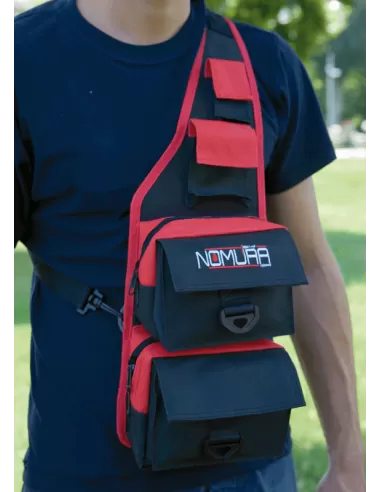 Nomura Borsa a Spalla Per Sessioni Veloci Da Pesca Spinning Borse da pesca Nomura