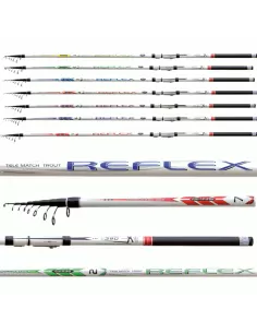 Lineaeffe Canna Da Trota Lago Reflex In Carbonio IM8 Tremarella Bombarda Canne da pesca Lineaeffe