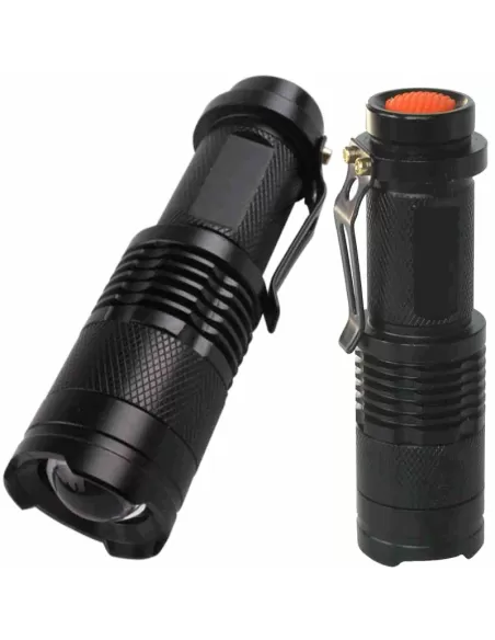 Mini Torcia in Metallo Monoblocco Alto Spessore 130 Lumen Lampade e luci chimiche Kolpo