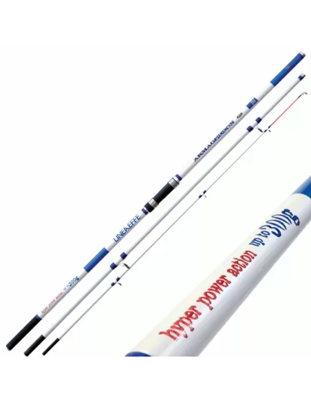 Lineaeffe Canna Tre Pezzi Surf Casting In Carbonio Armageddon 300 gr Canne da pesca Lineaeffe