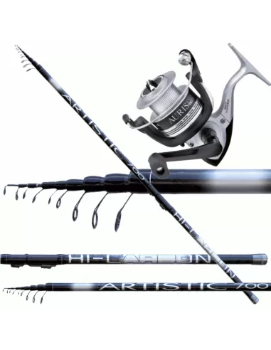 Kit Canna Bolognese in Carbonio Artistic Mulinello Trabucco Kit da pesca Altro