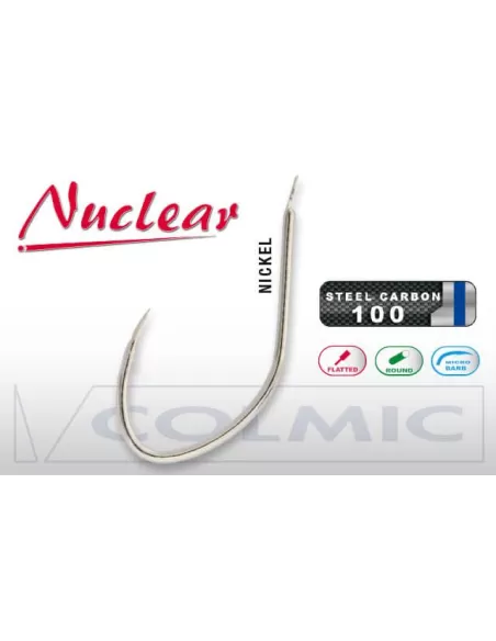Colmic Ami Nuclear N500 Nichelati Per Grossi Pesci Ami sfusi Colmic