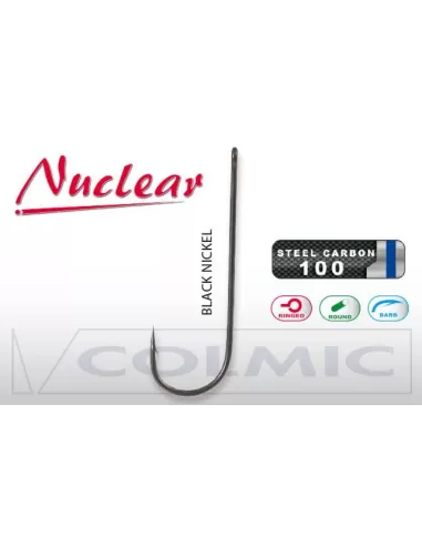 Colmic Ami Nuclear MR67 Black Nichel Sea Line Aberdeen Con Occhiello Ami sfusi Colmic