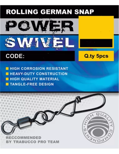 Rolling Snap Swivels Trebuchet German High Tightness