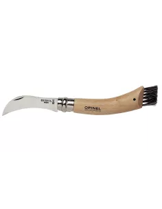 Opinel Coltello Cogli Funghi Inox Nr.8 Manico Faggio Coltelleria Opinel