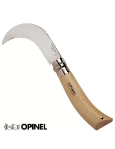 Opinel Coltello Inox Roncola Manico Faggio Numero 10 Caccia Opinel