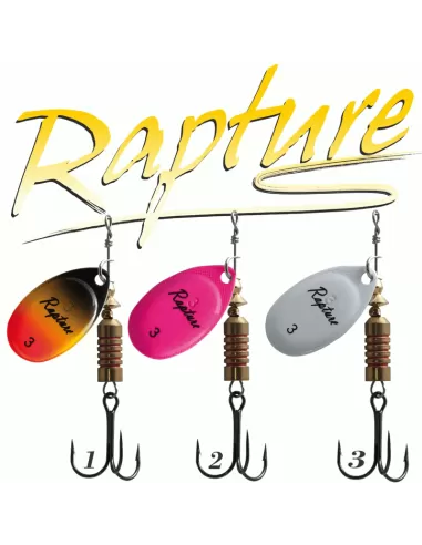 Rapture Spinner Ag Cucchiaini Rotanti Fluo Esche Artificiali Rapture