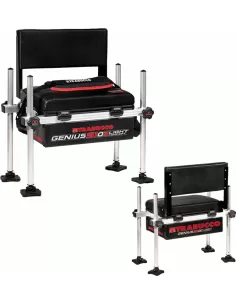 Trabucco Genius Box S1/CS Stool With Back Basket 
