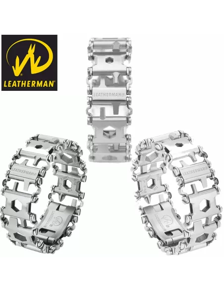 Leatherman Tread Tm Bracciale in Acciaio Multiuso 29 Attrezzi in Uno USA Coltelleria Leatherman