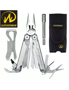 Leatherman Wave + Croc Con Fodero Cordura Pinza multiuso Pressionale + Croc Coltelleria Leatherman