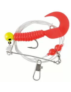 Frame Ready Spinning with sickle and jig head With arm rest Red 
