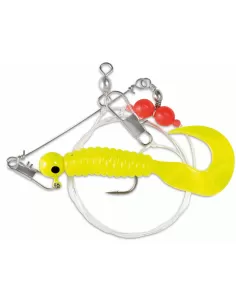 Frame Ready Spinning with Yellow Sickle and jig head With Armrest 