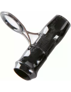 Anello Titanio Doppio Ponte Legato Su Tubino in Carbonio Riparazione Canne Lineaeffe