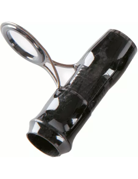 Anello Titanio Doppio Ponte Legato Su Tubino in Carbonio Riparazione Canne Lineaeffe