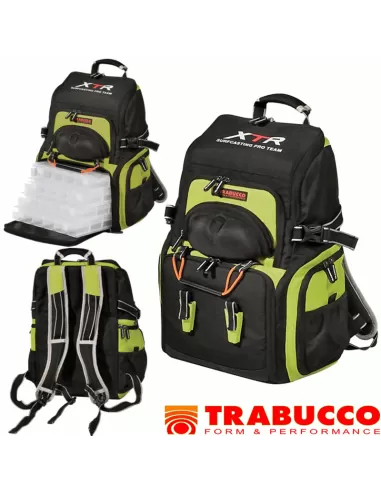 Trabucco Zaino XTR Surf Team Trabucco con Scatole Borse da pesca Trabucco