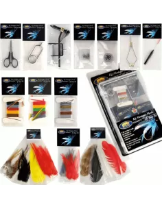 Kit Attrezzi e Materiali per la costruzione Mosche Pesca a mosca Lineaeffe