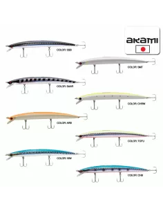 Akami Artificiale Wild Long Jerk 18 CM Esche Artificiali Akami