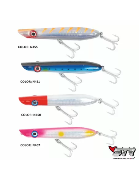 Str Popper Cruiser Per Lunghi Lanci 12 cm 21 gr Esche Artificiali Str