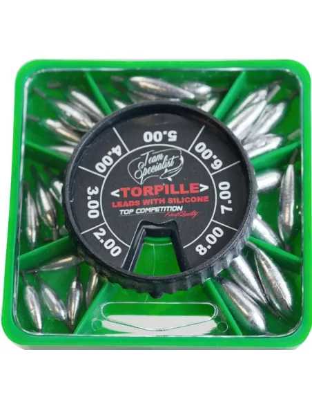 Mascot Con Torpille Con Guaina al Silicone Galleggianti e bombarde Team Specialist