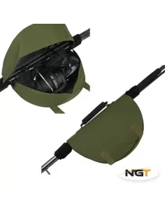 Ngt Reel Protector 527 Borsa Proteggi Mulinelli Mulinelli da Pesca