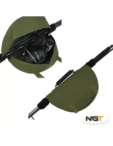 Ngt Reel Protector 527 Borsa Proteggi Mulinelli Mulinelli da Pesca
