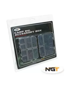 Ngt Carp Rig In Box 170 pz Minuterie Carpfishing In Scatola Carpfishing