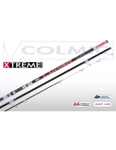 Colmic Canna Lunar Surf Canne surfcasting 3 Pezzi Canne da pesca Colmic