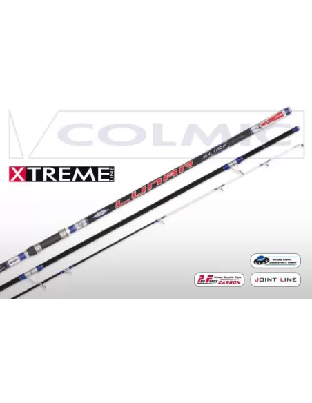 Surf casting Rods 3-piece Barrel Lunar colmic