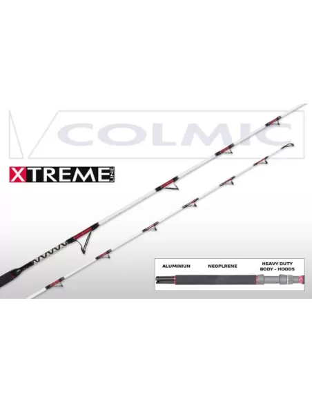 Colmic Canna Pro Light White Series canne da Traina Costiera Canne da pesca Colmic