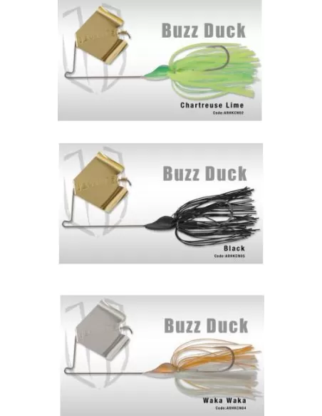 Herakles Spinner Bait Buzz Duck 1/2 oz Esche Artificiali Herakles