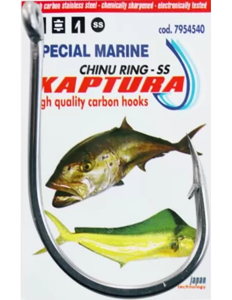 Ami Con Occhiello in Acciaio Amo Storto Stainless Steel Ami sfusi Fishing Ferrari