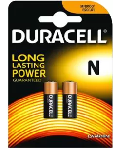 Blister 2 Batteries 1.5 v mn9100 e90/Duracell lr1 
