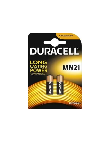 Duracell Pila mn21 Alcalina 12v a23 v23ga 3lr50 Batterie Duracell