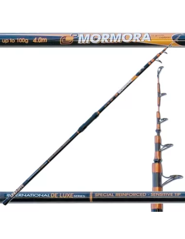 Lineaeffe Canna Mormora 100% Carbonio Anelli Sic Canne da pesca Lineaeffe