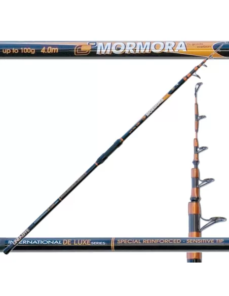 Lineaeffe Canna Mormora 100% Carbonio Anelli Sic Canne da pesca Lineaeffe