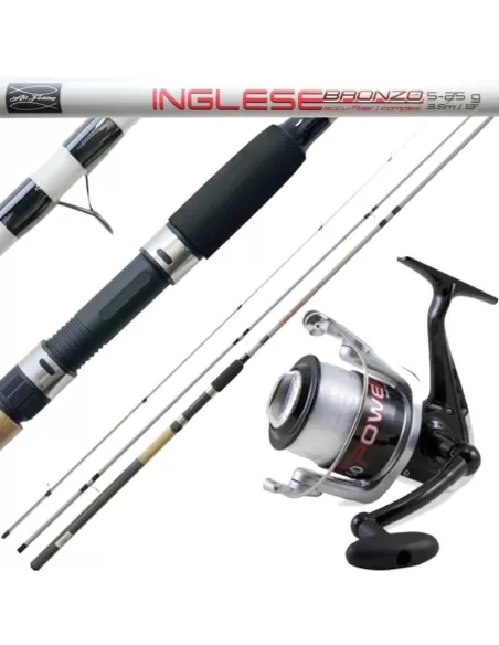 Kit Canna Mulinello Filo Tutta Pesca Speciale Bombarda Canne inglesi Altro